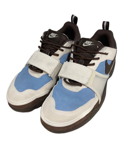NIKE（ナイキ）NIKE (ナイキ) Travis Scott (トラヴィス・スコット) Nike Zoom Field Jaxx ブラウン×アイボリー サイズ:27.5cmの古着・服飾アイテム