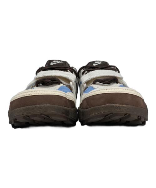 NIKE（ナイキ）NIKE (ナイキ) Travis Scott (トラヴィス・スコット) Nike Zoom Field Jaxx ブラウン×アイボリー サイズ:27.5cmの古着・服飾アイテム