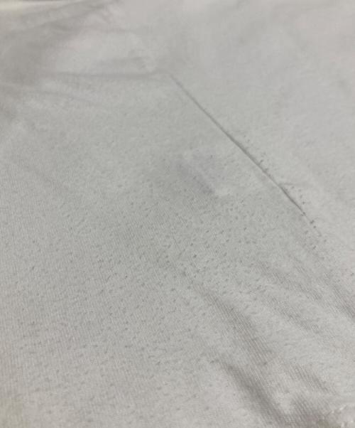 agnes b homme（アニエスベーオム）agnes b homme (アニエスベーオム) “3 rue du jour”ロゴTシャツ ホワイト サイズ:Lの古着・服飾アイテム