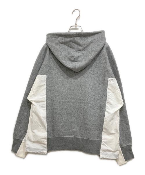 NIKE（ナイキ）NIKE (ナイキ) sacai (サカイ) NRG HOODIE グレー サイズ:Lの古着・服飾アイテム