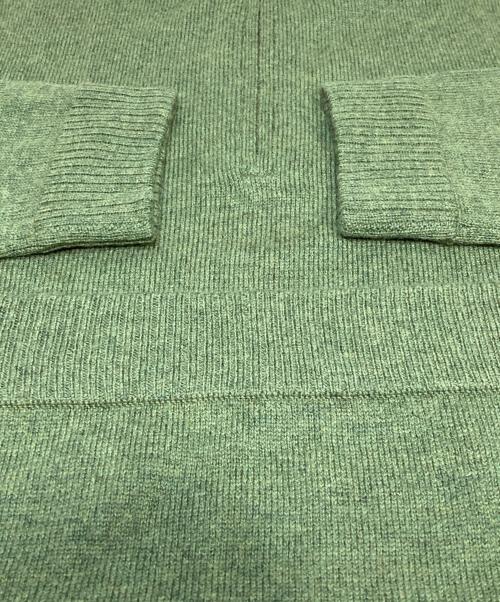 Patagonia（パタゴニア）Patagonia (パタゴニア) ウールニットハーフジップニットセーター グリーン サイズ:Mの古着・服飾アイテム