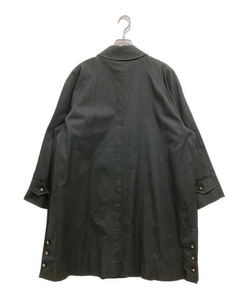 CHANEL（シャネル）CHANEL (シャネル) ココマークボタンステンカラーコート ブラック サイズ:40(L)の古着・服飾アイテム