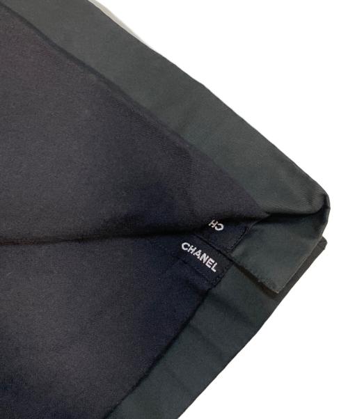 CHANEL（シャネル）CHANEL (シャネル) ココマークボタンステンカラーコート ブラック サイズ:40(L)の古着・服飾アイテム