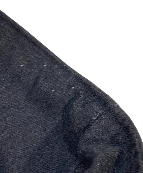 ARMANI JEANS（アルマーニジーンズ）ARMANI JEANS (アルマーニジーンズ) 切替レザーベスト ブラック サイズ:I46(L相当)の古着・服飾アイテム