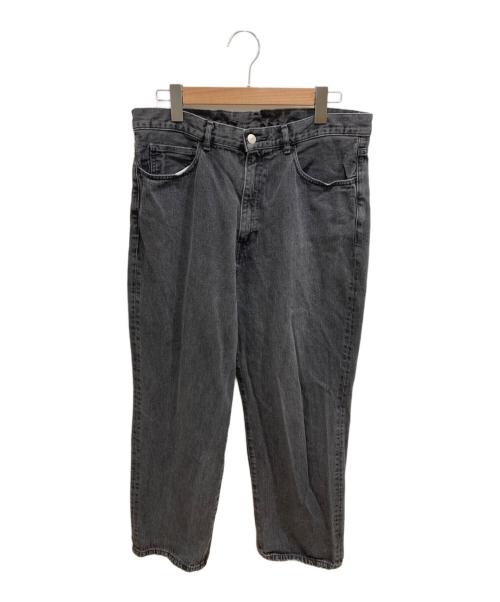 STEVEN ALAN（スティーブンアラン）STEVEN ALAN (スティーブンアラン) Hi/TWST DENIM 5P BAGGY TAPERED PANTS ブラック サイズ:Lの古着・服飾アイテム