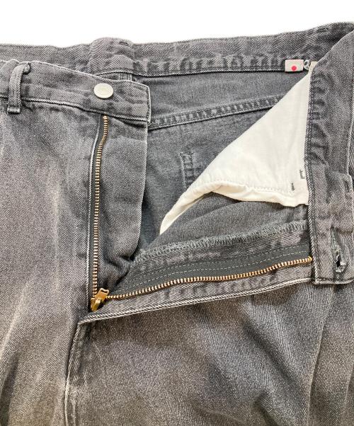 STEVEN ALAN（スティーブンアラン）STEVEN ALAN (スティーブンアラン) Hi/TWST DENIM 5P BAGGY TAPERED PANTS ブラック サイズ:Lの古着・服飾アイテム