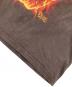 中古・古着 Most Collection (モストコレクション) ファイヤーパターンスカルTEE ブラウン サイズ:XL相当：4000円