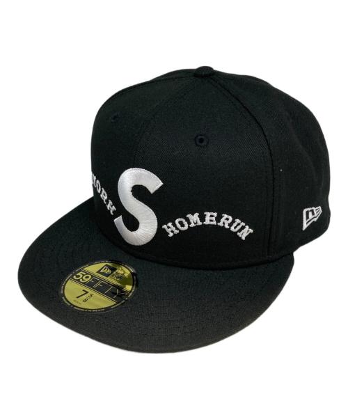 SUPREME（シュプリーム）Supreme (シュプリーム) New Era (ニューエラ) Homerun S Logo New Era ブラック サイズ:7 5/8(60.6cm) 未使用品の古着・服飾アイテム