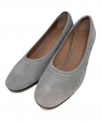 Heading Southヘディング・サウス）の古着「カットラインパンプス」｜グレー