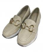 DIANAダイアナ）の古着「カジュアルビットローファー」｜ベージュ