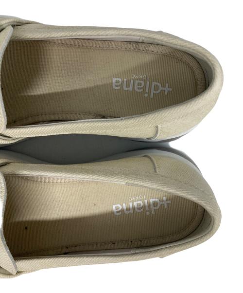 DIANA（ダイアナ）DIANA (ダイアナ) カジュアルビットローファー ベージュ サイズ:23.5cmの古着・服飾アイテム