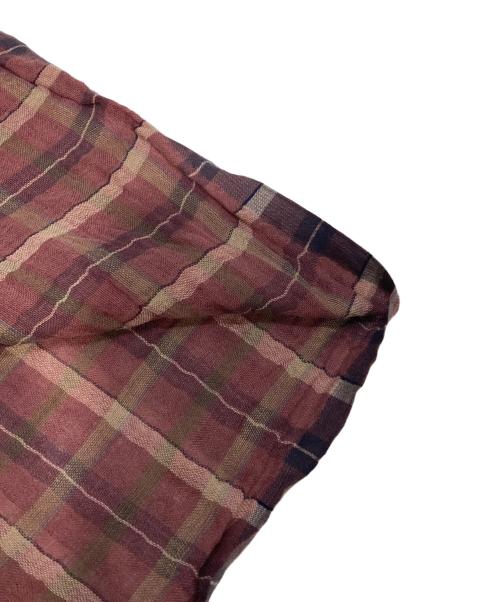 RRL（ダブルアールエル）RRL (ダブルアールエル) チェックストール ブラウンの古着・服飾アイテム