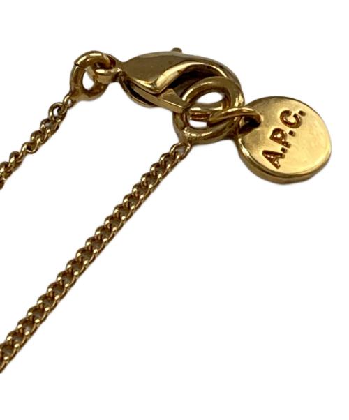 A.P.C.（アーペーセー）A.P.C. (アーペーセー) collier eloi MEACC ゴールドの古着・服飾アイテム