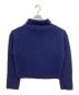POLO RALPH LAUREN (ポロ・ラルフローレン) カシミヤ混ウールハイネックニットセーター ネイビー サイズ:S：4000円