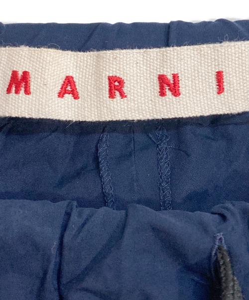 MARNI（マルニ）MARNI (マルニ) ワイドイージーパンツ ネイビー サイズ:Mの古着・服飾アイテム