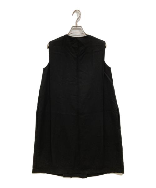 ENFOLD（エンフォルド）ENFOLD (エンフォルド) ノースリーブワンピース ブラック サイズ:Sの古着・服飾アイテム