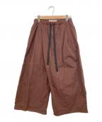 MARNIマルニ）の古着「ワイドイージーパンツ」｜ブラウン