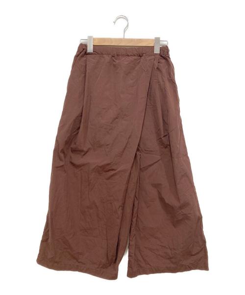 MARNI（マルニ）MARNI (マルニ) ワイドイージーパンツ ブラウン サイズ:Mの古着・服飾アイテム