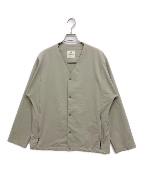 Snow peak（スノーピーク）Snow peak (スノーピーク) Active Comfort Cardigan グレー サイズ:Lの古着・服飾アイテム