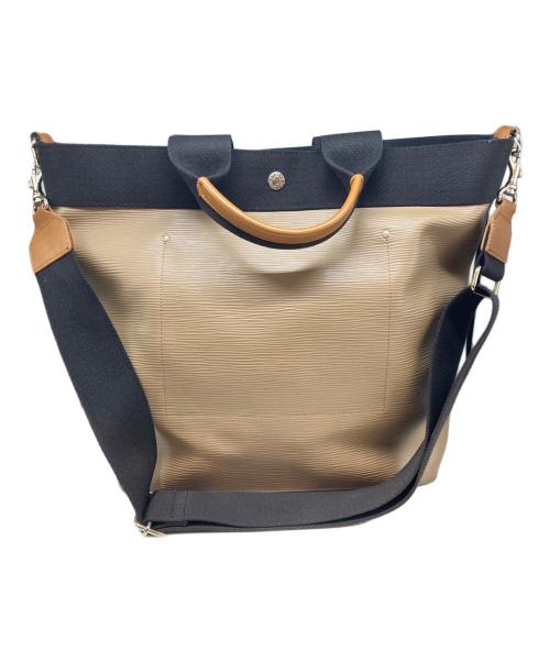 Breath TOPKAPI（ブレストプカピ）Breath TOPKAPI (ブレストプカピ) リプルネオレザートートバッグ ベージュの古着・服飾アイテム