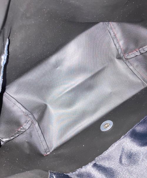 LONGCHAMP（ロンシャン）LONGCHAMP (ロンシャン) ル・プリアージュ グリーンS ハンドバッグ ブラック×グリーンの古着・服飾アイテム