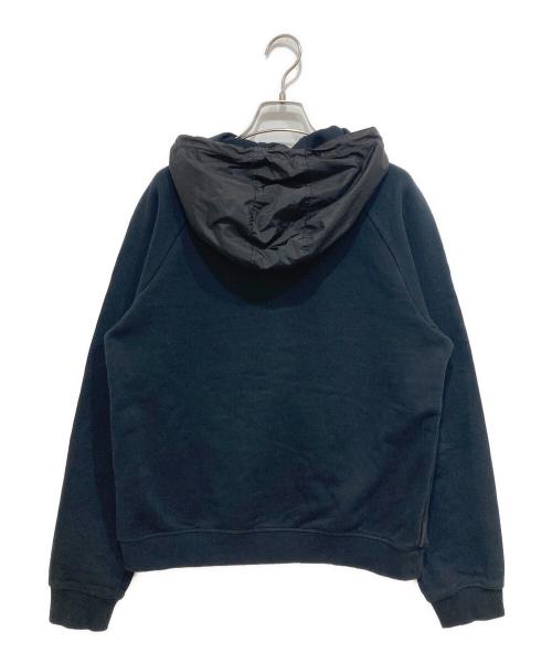 PRADA SPORTS（プラダスポーツ）PRADA SPORTS (プラダスポーツ) ナイロン切替フードジップパーカー ブラック サイズ:Lの古着・服飾アイテム