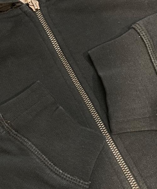 PRADA SPORTS（プラダスポーツ）PRADA SPORTS (プラダスポーツ) ナイロン切替フードジップパーカー ブラック サイズ:Lの古着・服飾アイテム