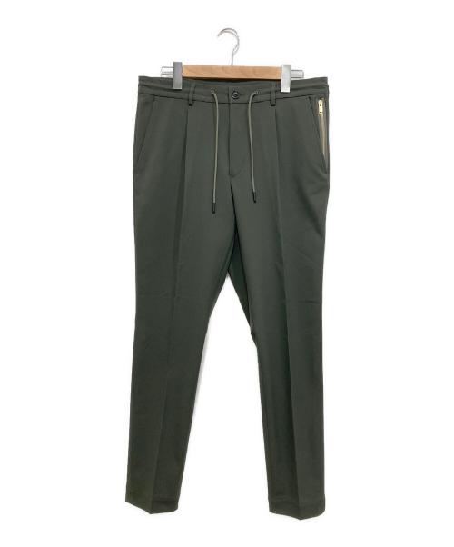 Junhashimoto（ジュンハシモト）Junhashimoto (ジュンハシモト) NEO EASY TUCK PANTS/ネオイージータックパンツ チャコール(カーキ) サイズ:XL(5) 未使用品の古着・服飾アイテム