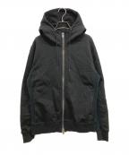 Junhashimotoジュンハシモト）の古着「ZIP UP PARKA/ジップアップパーカ」｜ブラック