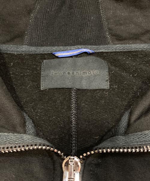 Junhashimoto（ジュンハシモト）Junhashimoto (ジュンハシモト) ZIP UP PARKA/ジップアップパーカ ブラック サイズ:XL(5)の古着・服飾アイテム