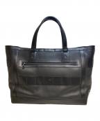 BRIEFINGブリーフィング）の古着「FUSION MISSION TOTE LEATHER」｜ブラック