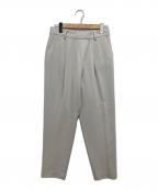 SOEJUソージュ）の古着「タックパンツ」｜グレー