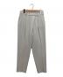 SOEJU（ソージュ）の古着「タックパンツ」｜グレー