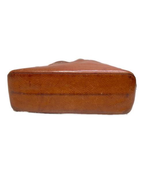 genten（ゲンテン）genten (ゲンテン) 焦がし加工トートバッグ ブラウンの古着・服飾アイテム