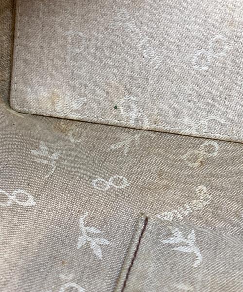 genten（ゲンテン）genten (ゲンテン) 焦がし加工トートバッグ ブラウンの古着・服飾アイテム