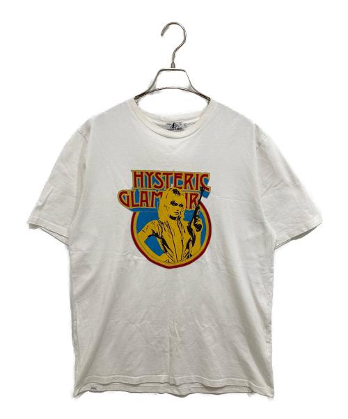 Hysteric Glamour（ヒステリックグラマー）Hysteric Glamour (ヒステリックグラマー) His Girl TEE ホワイト サイズ:Lの古着・服飾アイテム