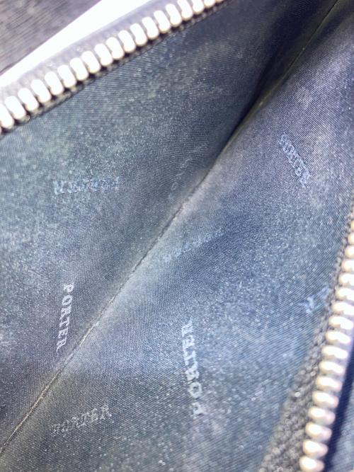 PORTER（ポーター）PORTER (ポーター) LONG WALLET/ロングウォレット ブラックの古着・服飾アイテム