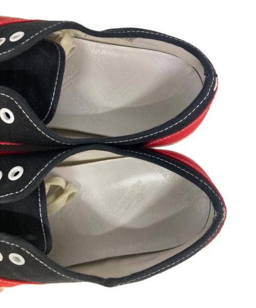 Maison Margiela 22（メゾンマルジェラ）Maison Margiela 22 (メゾンマルジェラ 22) 足袋スニーカー レッド×ブラック サイズ:26.5cm(42表記)の古着・服飾アイテム
