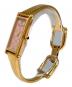 GUCCI (グッチ) 1Pダイヤ 1500Lリストウォッチ ピンク：32000円