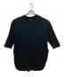 THREE DOTS（スリードッツ）の古着「Smile cotton l/s loose tee」｜ブラック