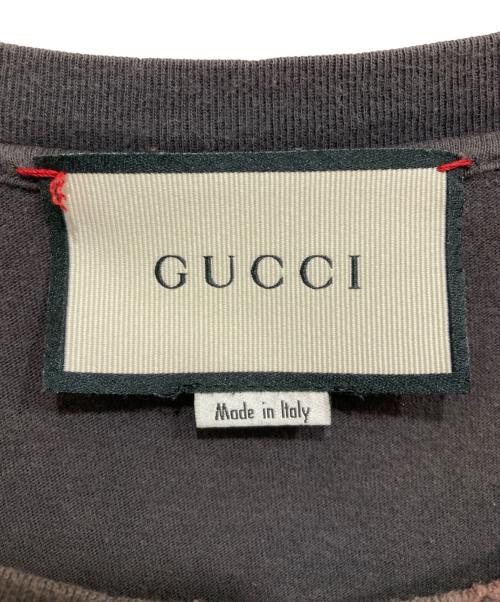 GUCCI（グッチ）GUCCI (グッチ) BLACK CAT PRINT TEE ブラック サイズ:Sの古着・服飾アイテム