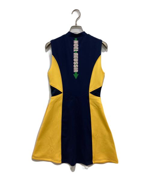 NOEL REUSSIR（ノエルレウシール）NOEL REUSSIR (ノエルレウシール) ノースリーブワンピース イエロー サイズ:1(S)の古着・服飾アイテム