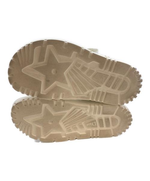 Christian Dior（クリスチャン ディオール）Christian Dior (クリスチャン ディオール) Dioract スライドサンダル ホワイト サイズ:35の古着・服飾アイテム