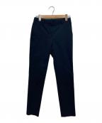 theoryセオリー）の古着「STRETCH CANVAS TREECA クロップドパンツ」｜ネイビー