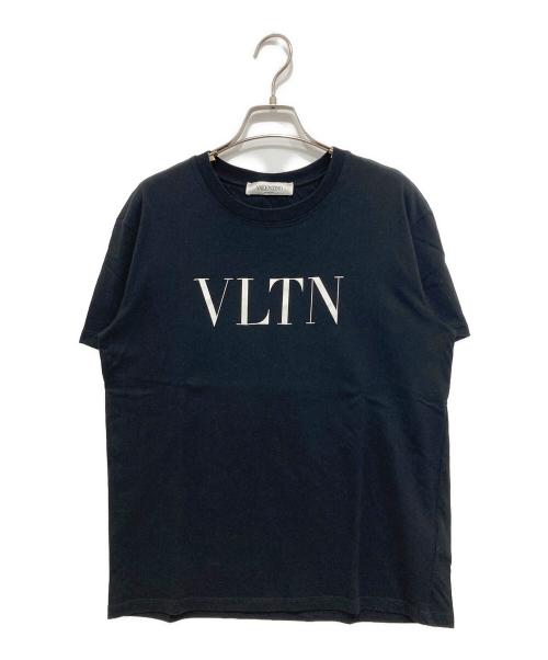 VALENTINO（ヴァレンティノ）VALENTINO (ヴァレンティノ) VLTNロゴカットソー ブラック サイズ:XSの古着・服飾アイテム