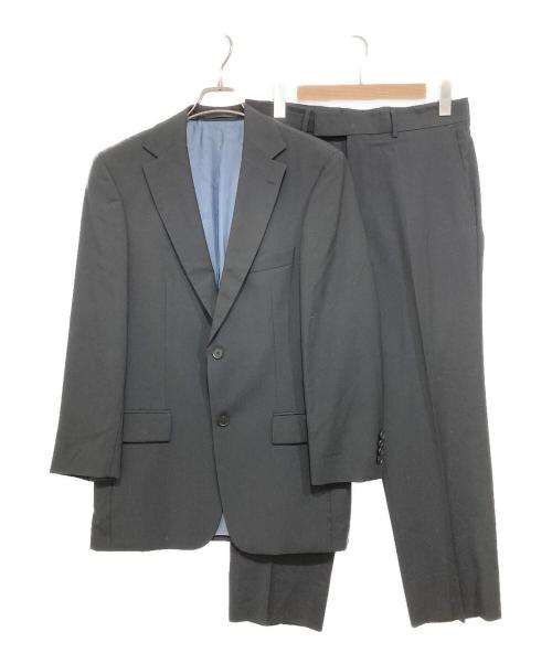 BOSS HUGO BOSS（ボス ヒューゴボス）BOSS HUGO BOSS (ボス ヒューゴボス) セットアップスーツ ブラック サイズ:46の古着・服飾アイテム