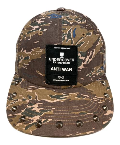 SUPREME（シュプリーム）SUPREME (シュプリーム) UNDERCOVER (アンダーカバー) STUDDED 6 PANEL ブラウンの古着・服飾アイテム