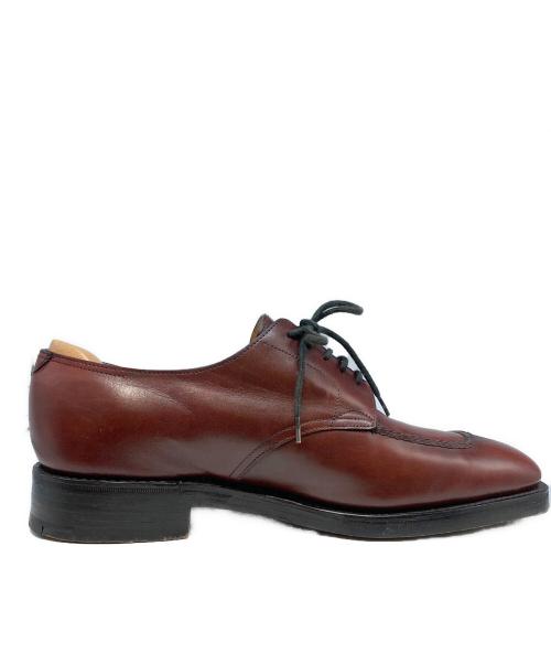 JOHN LOBB（ジョンロブ）JOHN LOBB (ジョンロブ) BORDER/Vチップシューズ バーガンディー サイズ:UK 6 1/2の古着・服飾アイテム