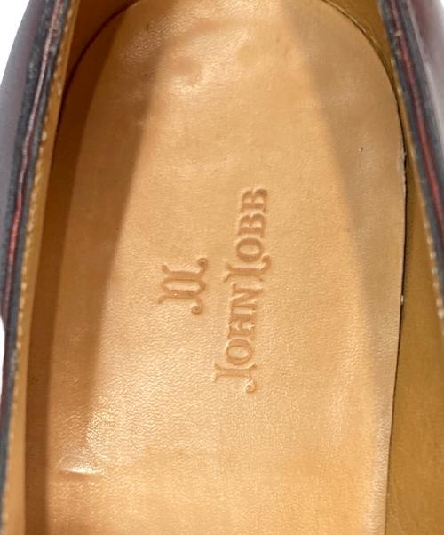 JOHN LOBB（ジョンロブ）JOHN LOBB (ジョンロブ) BORDER/Vチップシューズ バーガンディー サイズ:UK 6 1/2の古着・服飾アイテム