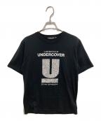 UNDERCOVERアンダーカバー）の古着「ロゴプリントTシャツ」｜ブラック